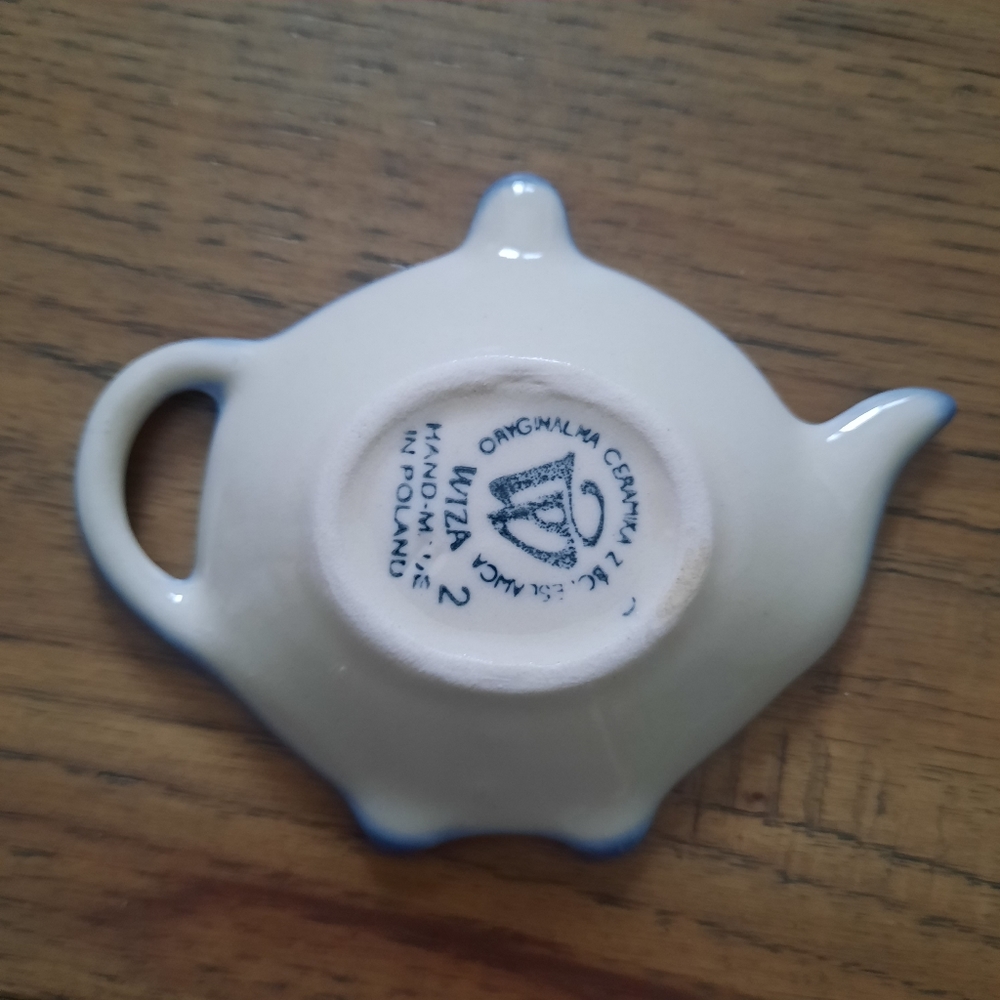 Ceramic Tea Bag Rest - Picture 3 of 5